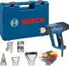 BOSCH 06012A6303 GHG 23-66 Professional Hőlégfúvó GHG 23-66 Professional Hőlégfúvó (Reflektor fúvóka 32 x 33 mm, Hegesztősaru 10 mm, Szűkítő fúvóka 9 mm, Zsugorcsövező készlet) L-Boxx-ban