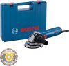 BOSCH 06013A6102 GWS 12-125 Sarokcsiszoló gyémántvágó tárcsával, kofferben