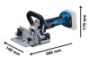 BOSCH 0601620101 GFF 18V-22 Professional Lapostiplimaró (Homlokcsapos csavarkulcs, Felcsíptethető tábla, oldalmarófej, 105 x 22 mm, 8, Porzsák) L-Boxx-ban