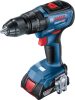 BOSCH 06019H5100 GSB 18V-50 Akkus ütvefúró-csavarozó (2x2,0Ah) L-Case-ben