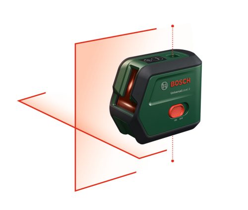 BOSCH 0603663F00 UniversalLevel 2 Keresztvonalas szintezőlézer