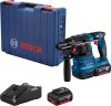 BOSCH 0611924021 GBH 185-LI Akkus fúrókalapács SDS plus rendszerrel (szett 2x4Ah akkuval + GAL 18V-40)