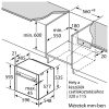 NEFF B54CR31N0 N 70 Beépíthető sütő | TFT | 71l | EcoClean | Slide&Hide | Nemesacél