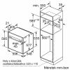 NEFF B54CR31N0 N 70 Beépíthető sütő | TFT | 71l | EcoClean | Slide&Hide | Nemesacél