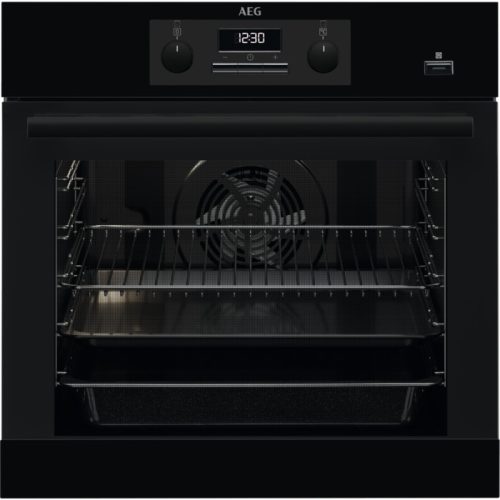 AEG BEB351111B SteamBake Beépíthető sütő gőz funkcióval | LED | 72l | Aqua Clean | Fekete