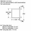 BOSCH BFL623MB3 Serie|2 Beépíthető mikrohullámú sütő | AutoPilot7 | 20l | Fekete