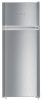 LIEBHERR CTPele231 Szabadonálló kombinált felülfagyasztós hűtőszekrény | SmartFrost | 190/44 l | 140.1 cm magas | 55 cm széles | Silver