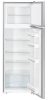 LIEBHERR CTPele251 Szabadonálló kombinált felülfagyasztós hűtőszekrény | SmartFrost | 219/52 l | 157.1 cm magas | 55 cm széles | Silver