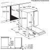 Electrolux EEC87400W Teljesen beépíthető mosogatógép | 60 cm