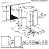 Electrolux EES48401L Teljesen beépíthető mosogatógép | 60 cm