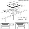 Electrolux EIS6134 SenseFry Beépíthető indukciós főzőlap | PowerBoost | FryAssist | Hob2Hood | 60 cm | Fekete