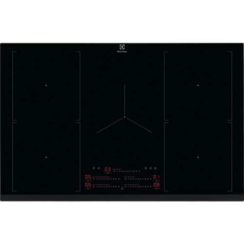 Electrolux EIV84550 Beépíthető indukciós főzőlap | Hob2Hood | Dupla Bridge | 80 cm | Fekete