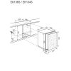 Electrolux EK136SRBR Beépíthető hűtőszekrény | 111 l | 76.2 cm magas | 55 cm széles | Barna