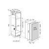 Electrolux Novamatic EKI1710.3L Beépíthető hűtőszekrény | 214 l | 126.5 cm magas | 54,7 cm széles