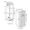 Electrolux Novamatic EKI2712.2R Beépíthető hűtőszekrény | 262 l | 152.3 cm magas | 55 cm széles