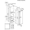 Electrolux ERD6DE18S1 Beépíthető hűtőszekrény | 310 l | 177 cm