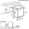 AEG FEE72706PM Beépíthető kezelőpaneles mosogatógép | 15 teríték | MaxiFlex | AirDry | ExtraPower | ExtraHygiene | GlassCare | 60 cm