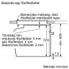 BOSCH HBA534ES3 Serie|4 Beépíthető sütő | 71l | EcoClean | Nemesacél