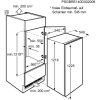 Electrolux KRB3AE12S Beépíthető hűtőszekrény | 208 l | 122.5 cm magas | 56 cm széles