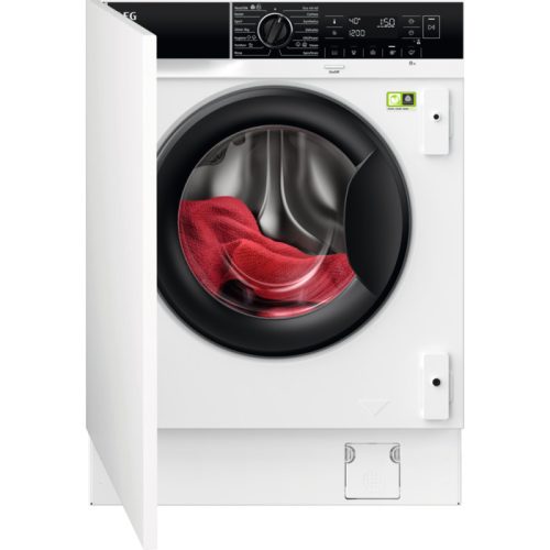 AEG L8FBE48SCI PowerCare Beépíthető Elöltöltős gőzmosógép | 8 kg | 1400 f/perc | LCD