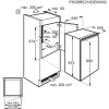 ZANUSSI Leonard LK0813 Beépíthető hűtőszekrény | 142 l | 88 cm magas | 56 cm széles