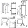 Electrolux LNT7ME32X3 Szabadonálló kombinált alulfagyasztós hűtőszekrény | NoFrost | 230/94 l | 186 cm magas | 59.5 cm széles | Inox