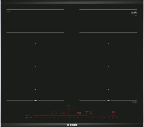 BOSCH PXX675DC1E Serie|8 Beépíthető indukciós főzőlap | DirectSelect Premium | PowerBoost | PanBoost | PerfectFry | Komfort Profil | 60 cm | Fekete