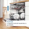 BOSCH SMS4ECI14E Serie|4 Szabadonálló mosogatógép | 13 teríték | Wifi | VarioDrawer | Flex kosarak | EfficientDry | Silver-inox | 60 cm