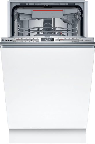 BOSCH SPT4EMX24E Serie|6 Teljesen integrálható mosogatógép | 10 teríték | Wifi | VarioDrawer | VarioFlex | EfficientDry | Fehér | 45 cm