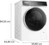 BOSCH WGB25402BY Serie|8 Elöltöltős mosógép | IronAssist | 4D WashSystem | SpeedPerfect | 10 kg | 1400 f/perc | A-40%