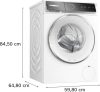 BOSCH WGB25692BY Serie|8 Elöltöltős mosógép | IronAssist | 4D WashSystem | SpeedPerfect | 10 kg | 1600 f/perc