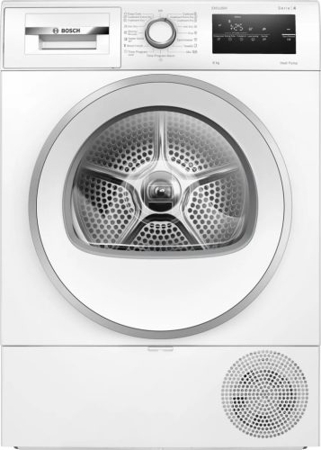 BOSCH WTH85293BY Serie|4 Hőszívattyús kondenzációs szárítógép | 8 kg | EasyClean | TouchControl | A++